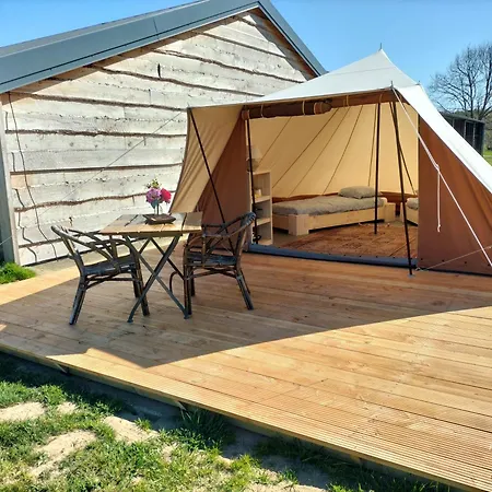 Campo de lujo Hoeve Linnerveld Trekkerstent