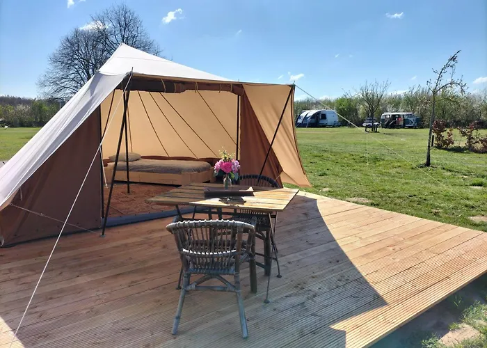 Hoeve Linnerveld Trekkerstent Luksusowy namiot