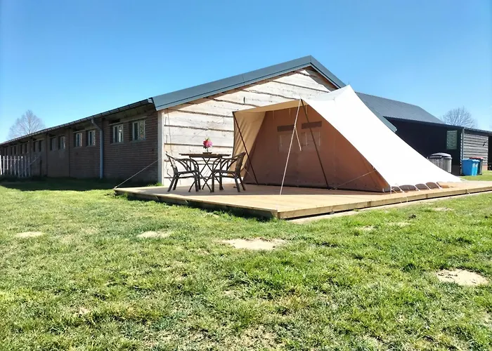 Luksusowy namiot Hoeve Linnerveld Trekkerstent *